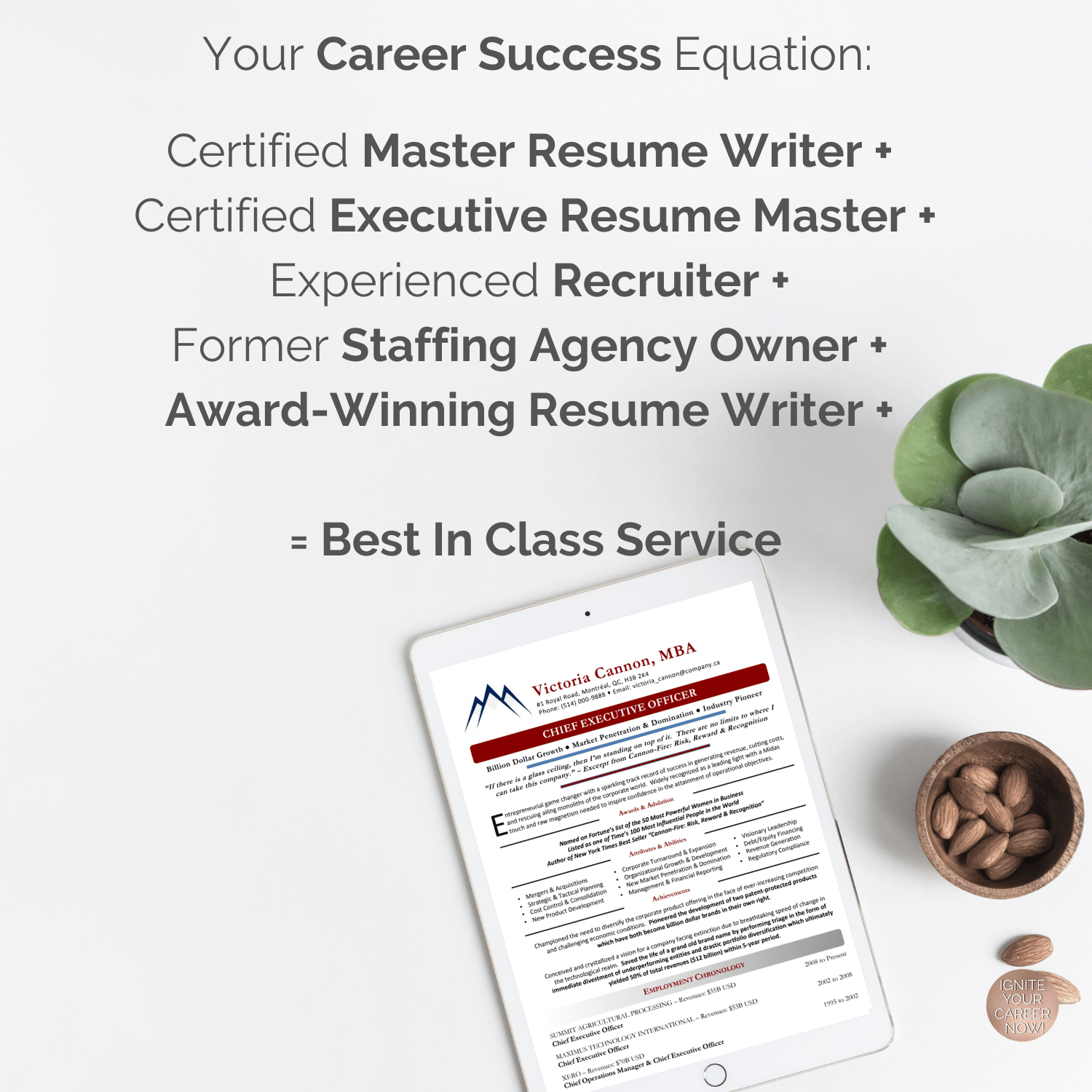 Executive Resume Services Vancouver